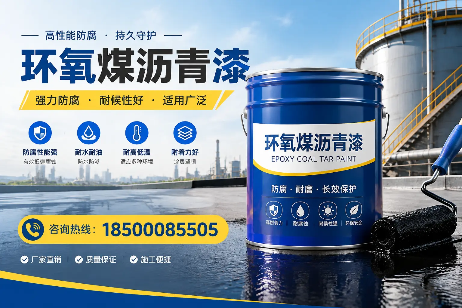 环氧煤沥青漆的储存与运输注意事项，海口企业须知