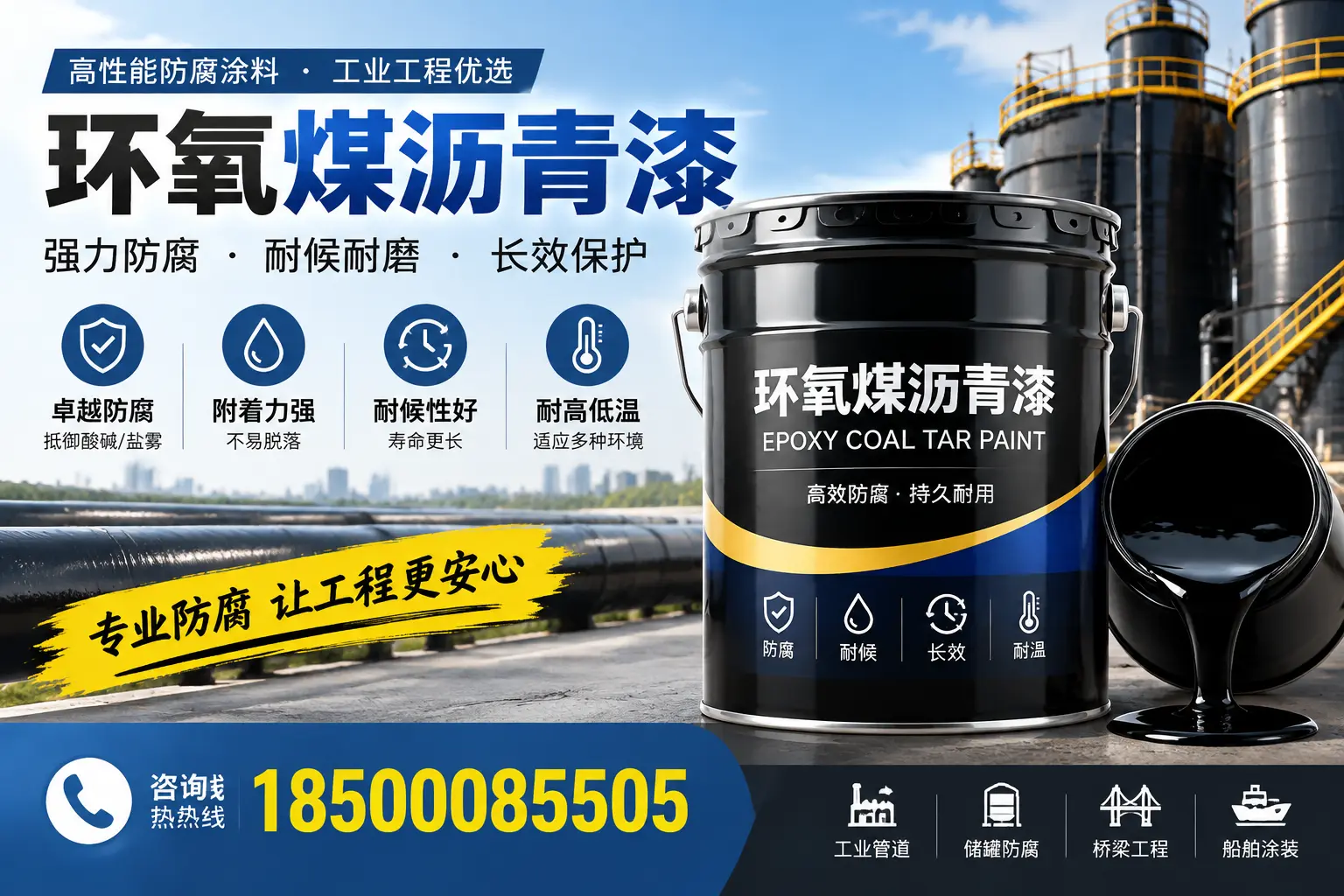 环氧煤沥青漆的施工方法与注意事项，确保在海口顺利完成