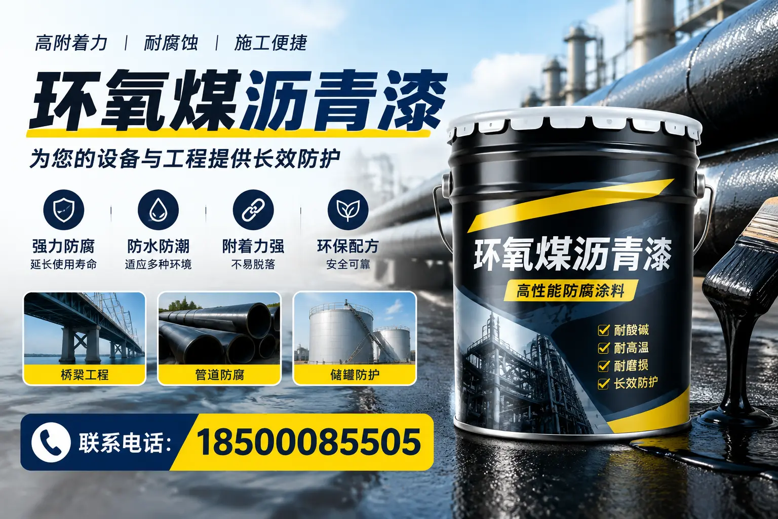 环氧煤沥青漆与其他涂料的对比分析，助力海口企业决策